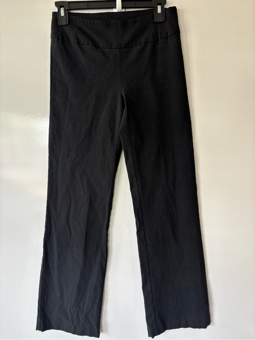 Larry Levine Black Wide-Leg Pants
